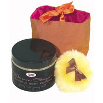 Jaqua Girl's - Brown Sugar Shimmer Body Powder -  1 oz